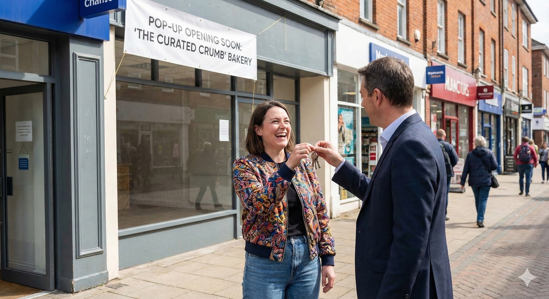 Keys handover - the successful outcome of opening your first store